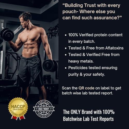 OSOAA OSOAA Ultimate ISO Whey Protein Isolate Protein - 36g Single Serving Pouch | 26g Protein Powder for Muscle Support & Recovery | 100% Authentic Protein Supplement Powder | Flavour - Kesar Kulfi