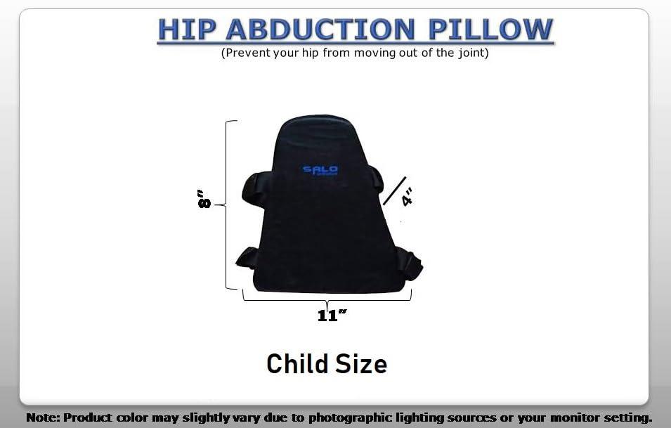 SALO Orthotics SALO Orthotics Child Size Hip Abduction Pillow Wedge  Soft Knee Separator with Adjustable Strap for Post-Hip Surgery Recovery, Sciatica Relief & Spine Alignment