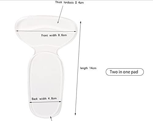 BHAVYA INT BI- SILICON HEEL LINER WITH HEEL COUSHION ( PAIR ) TRANPARENT