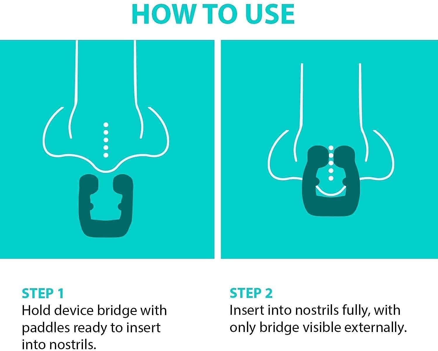 HUBTURE HUBTURE Anti Snore Nose Clip | Silicone Magnetic | Anti Snoring Device For Ease Breathing