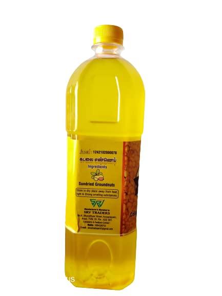 SRV Traders SRV Cold Pressed Groundnut Oil