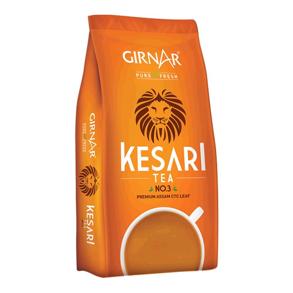 Girnar Girnar Kesari Assam Tea Leaf - No.3 (500 gram Pouch)