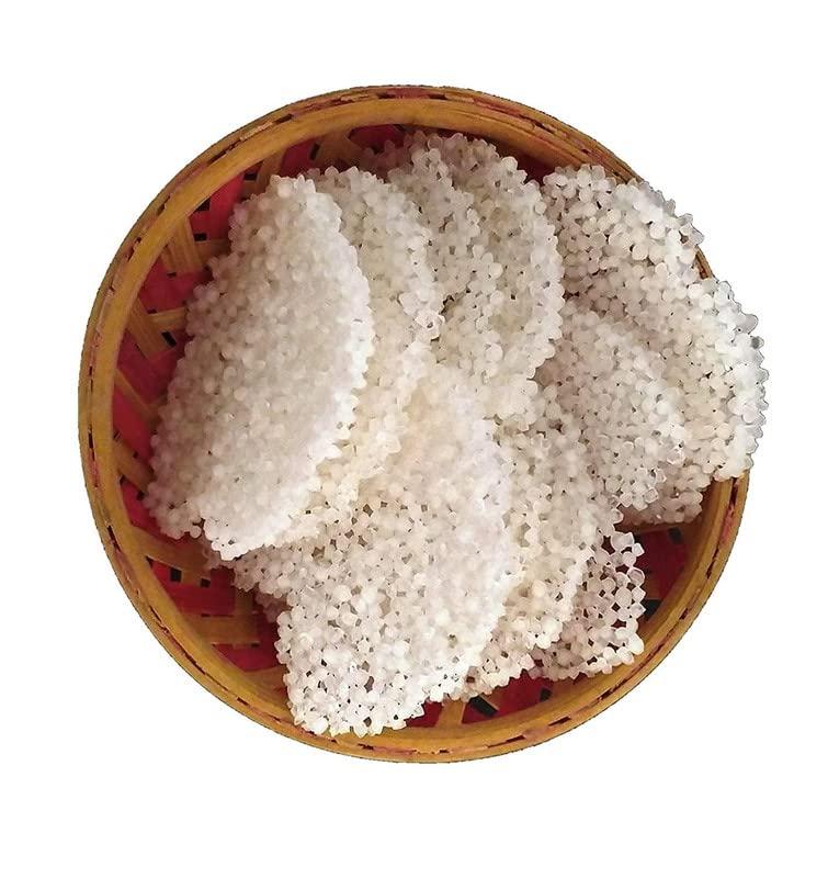Organic Orchard Organic Orchard Plain Coin Sabudana Sago Homemade Papad Gluten-Free, Upwas Snacks Tapioca Ready to fry (1800 gram)