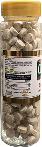 CHASKA BITE CHASKA BITE Aam Chaska Chatpati Tablet Dry Mango Candy Amchoor Digestive Tablet 130g pack of 1 (130 g) Pack for Kids & Friends II Sweet & Chatpata Candy II