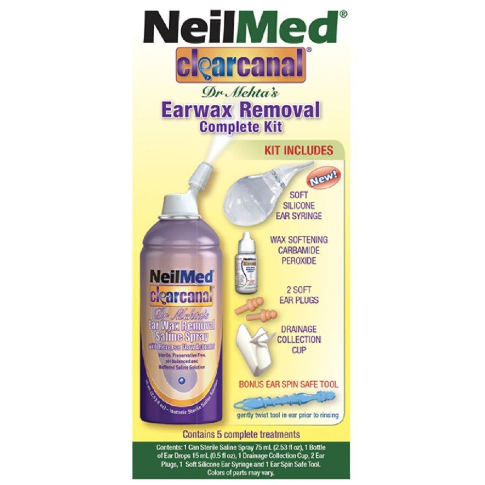 NeilMed NeilMed Clearcanal Ear Wax Removal Complete Kit 2.5oz (75mL)