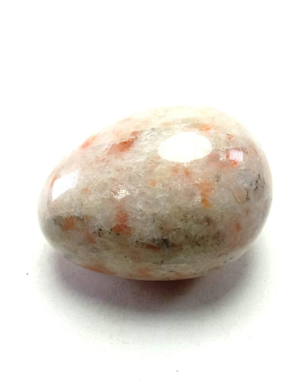 CA AGATE CA AGATE Sunstone Egg Natural Beautiful Crystal Eggs to Healing Weight 70gm to100gm Aprrox
