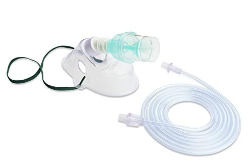 Romsons Romsons Aero Mist Nebulizer Cup & Mask Set With Air Tube, Medicine Chamber & Masks for Adult 3 Pcs (Pack of 3)