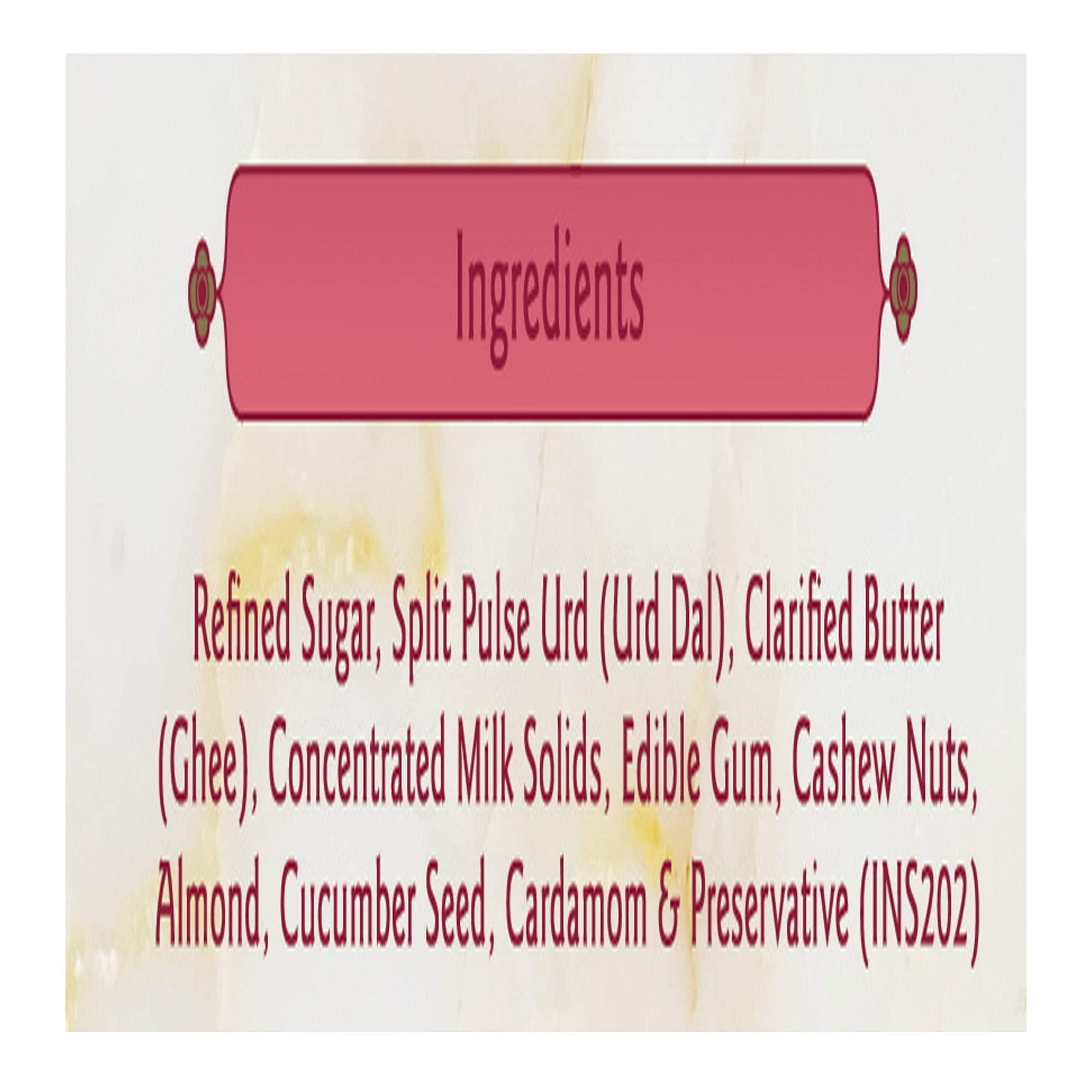 Haldiram's Nagpur Haldiram's Nagpur Pinni Sweet (500 gm x Pack of 2)