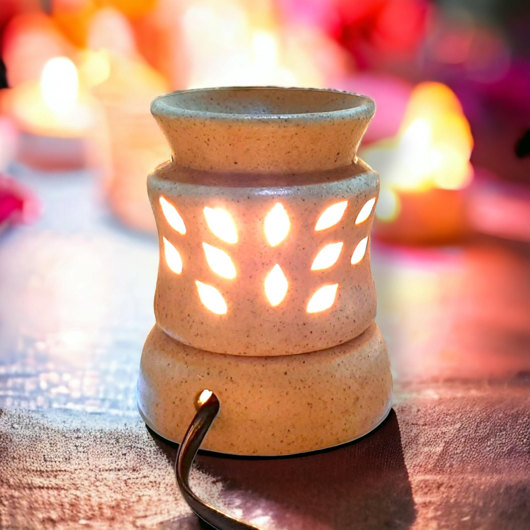 Oberlo BHARTI Traders Lemongrass, Rose Aroma Oil, Diffuser Set (300 g)