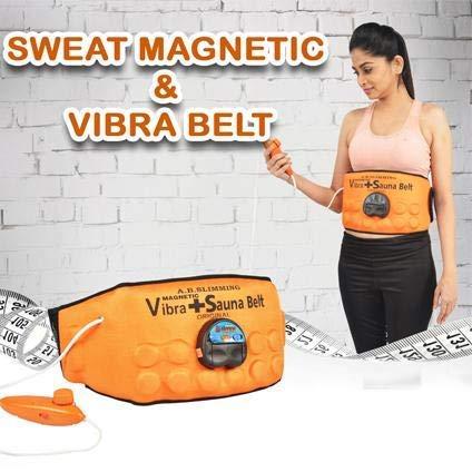 SUNSHINE sunshine 3 in 1 Magnetic VIBRA + Sauna Slimming Belt to Reduce Extra Fat