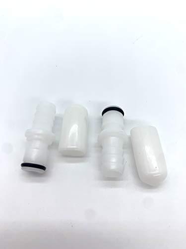 YMHYJY YMHYJY 2 M236 Male Connectors + 2 Caps for Testing Sleep Number Bed Air Chamber leaks