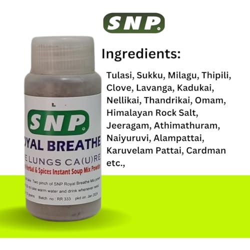 Generic SNP Herbal Natural Royal Breathe Powder the lungs ca(u) re Herbal Powder 10 gm Pack of 1