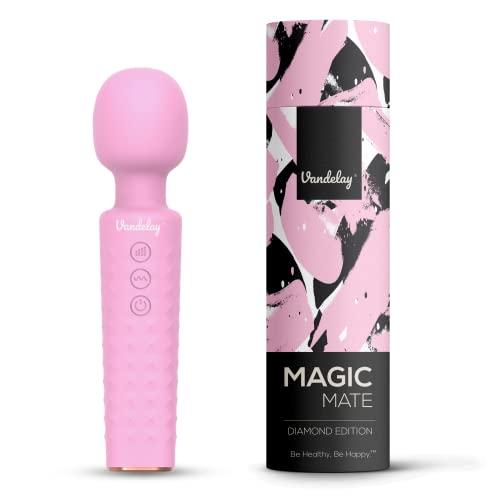 Vandelay Vandelay® (UK) Magic Mate Sports Massager Diamond Edition (Millenial Pink)