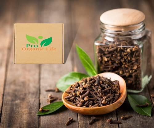 PRO ORGANIC LIFE Pro Organic Life lavang, lavangam, Indian clove organic whole beast quality clove spices laung spices 250 GRM