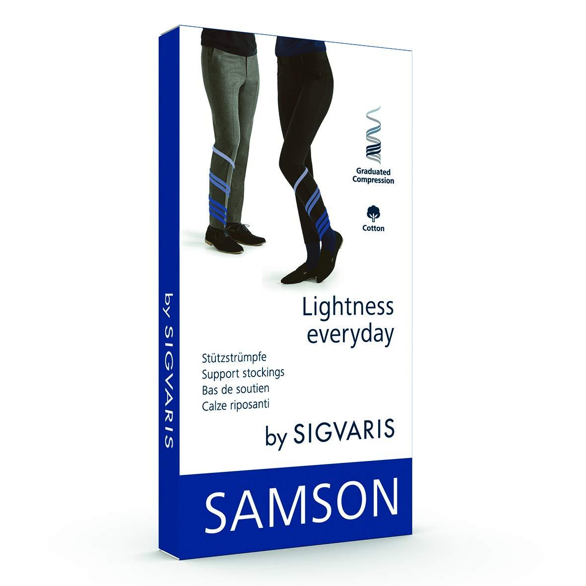 Sigvaris SIGVARIS SAMSON - Support Stockings with Graduated Compression for men and women - ideal for travel and everyday wear (size - 3)