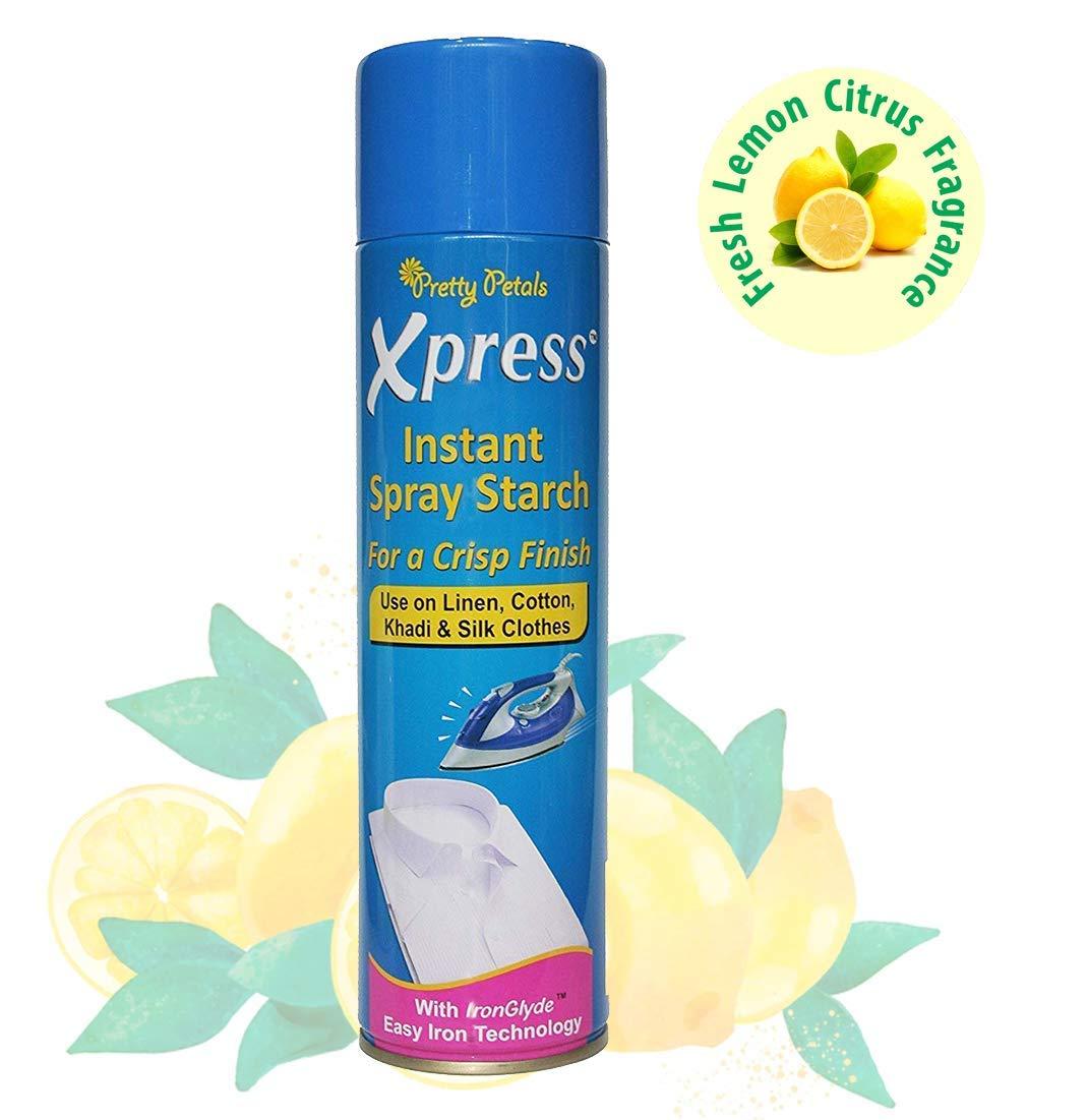 Xpress Xpress Instant Starch Fresh Lemon Citrus Spray (600Ml), Pack of 1
