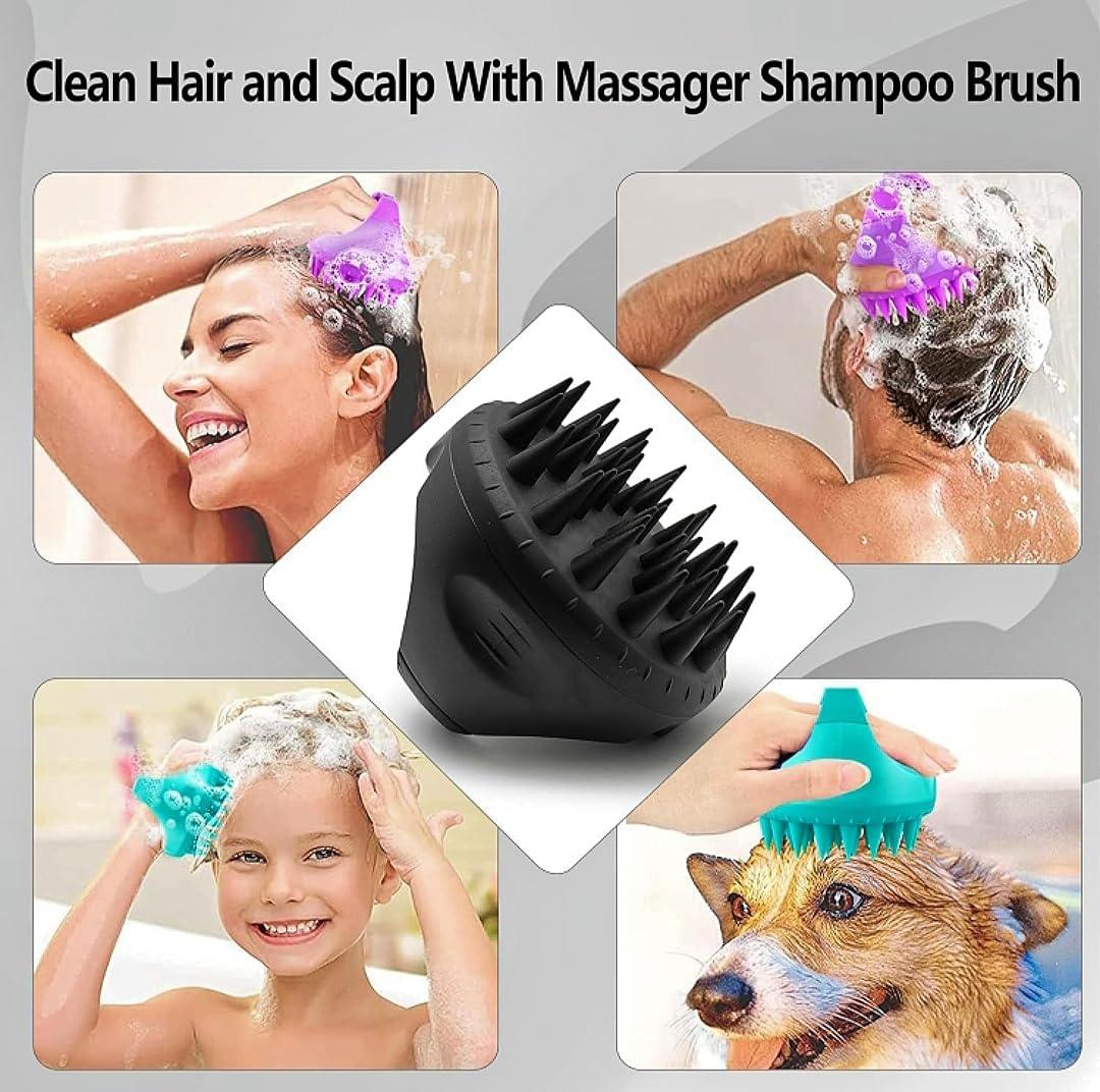 Generic Hair Scalp Massager for Hair Growth, Black