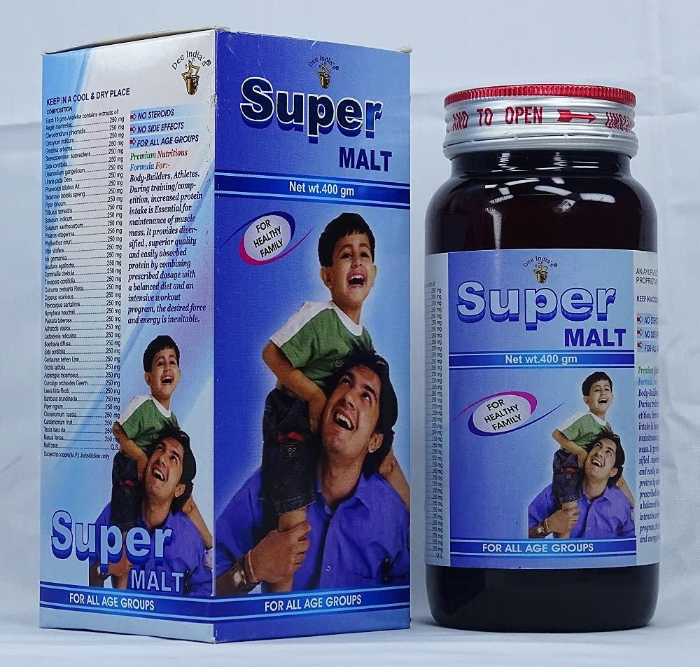 DEE INDIA HARBAL Super Malt 400 gm