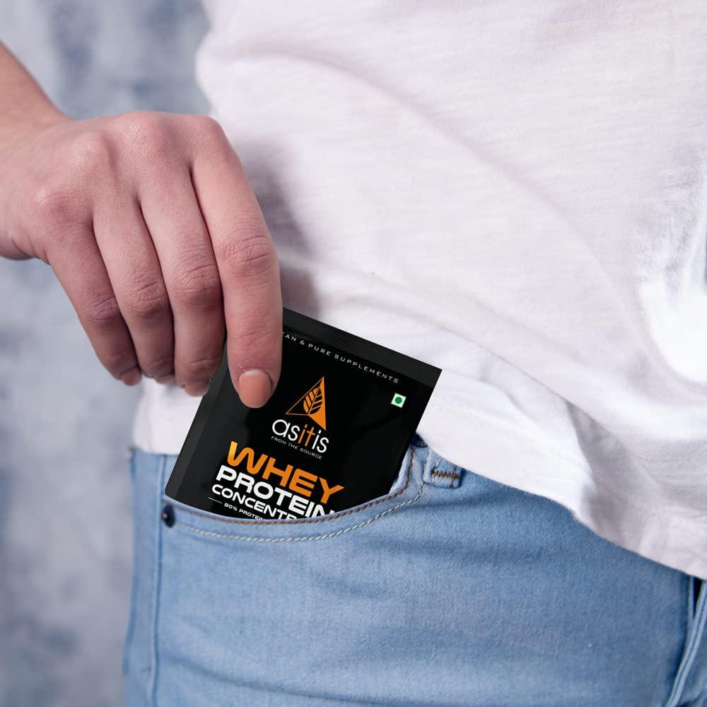 Asitis Nutrition Asitis Nutrition Whey Protein Concentrate Single Serving Sachet - 30G With Shaker