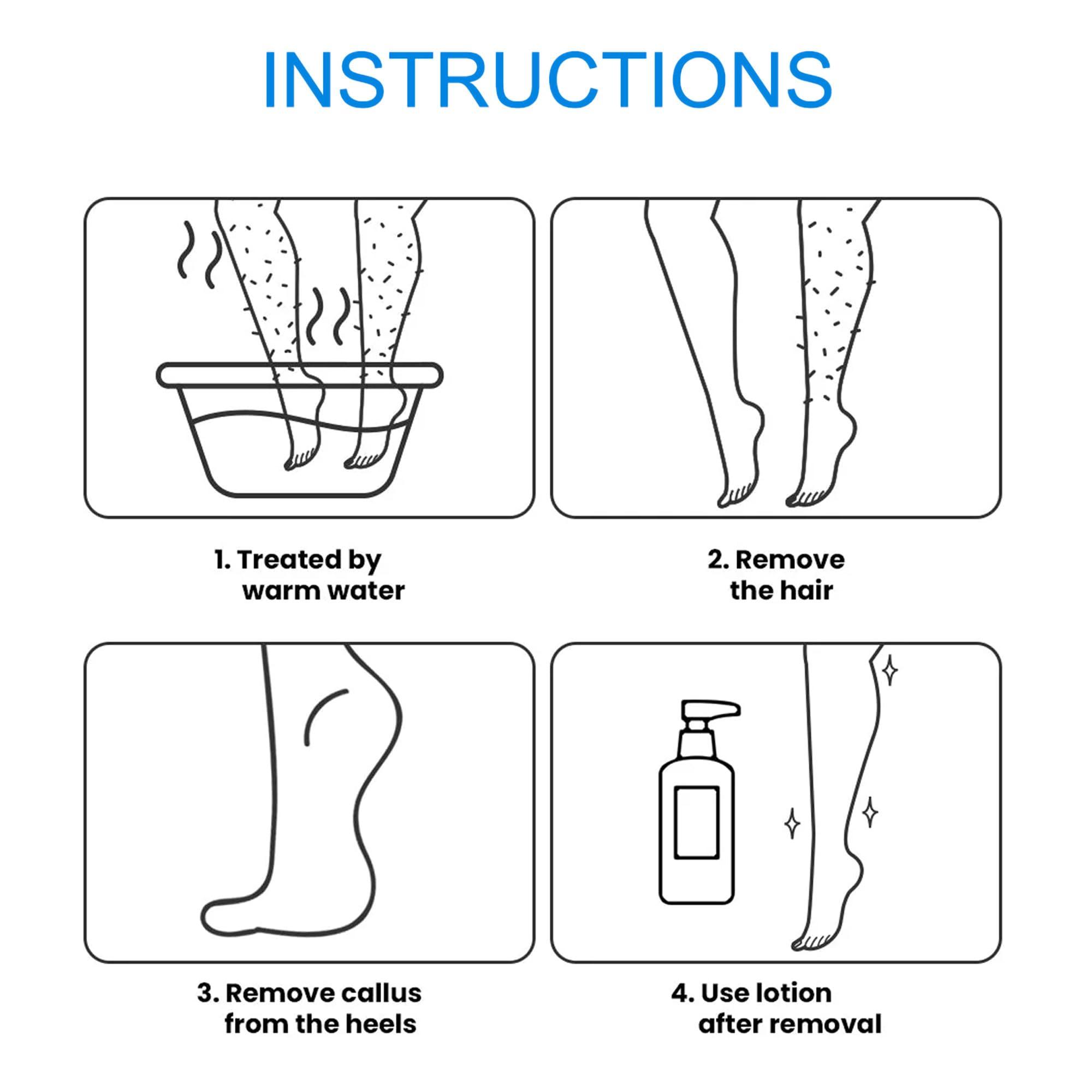 Crystal Shaver Crystal Hair Eraser, Painless Exfoliation Bleame Hair Removal Tool for Men Women, Soft Smooth Silky Skin, Magic Hair Removal (Pink)