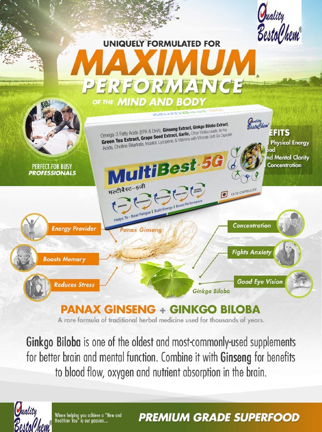 Quality Bestochem Quality Bestochem Multibest-5G softgel capsules(30 softgels)
