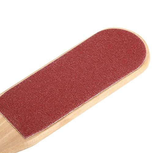 Shanrya Foot Dead Skin Remover, Wood Foot Rasp Comfortable Feelings for Removing Cutin