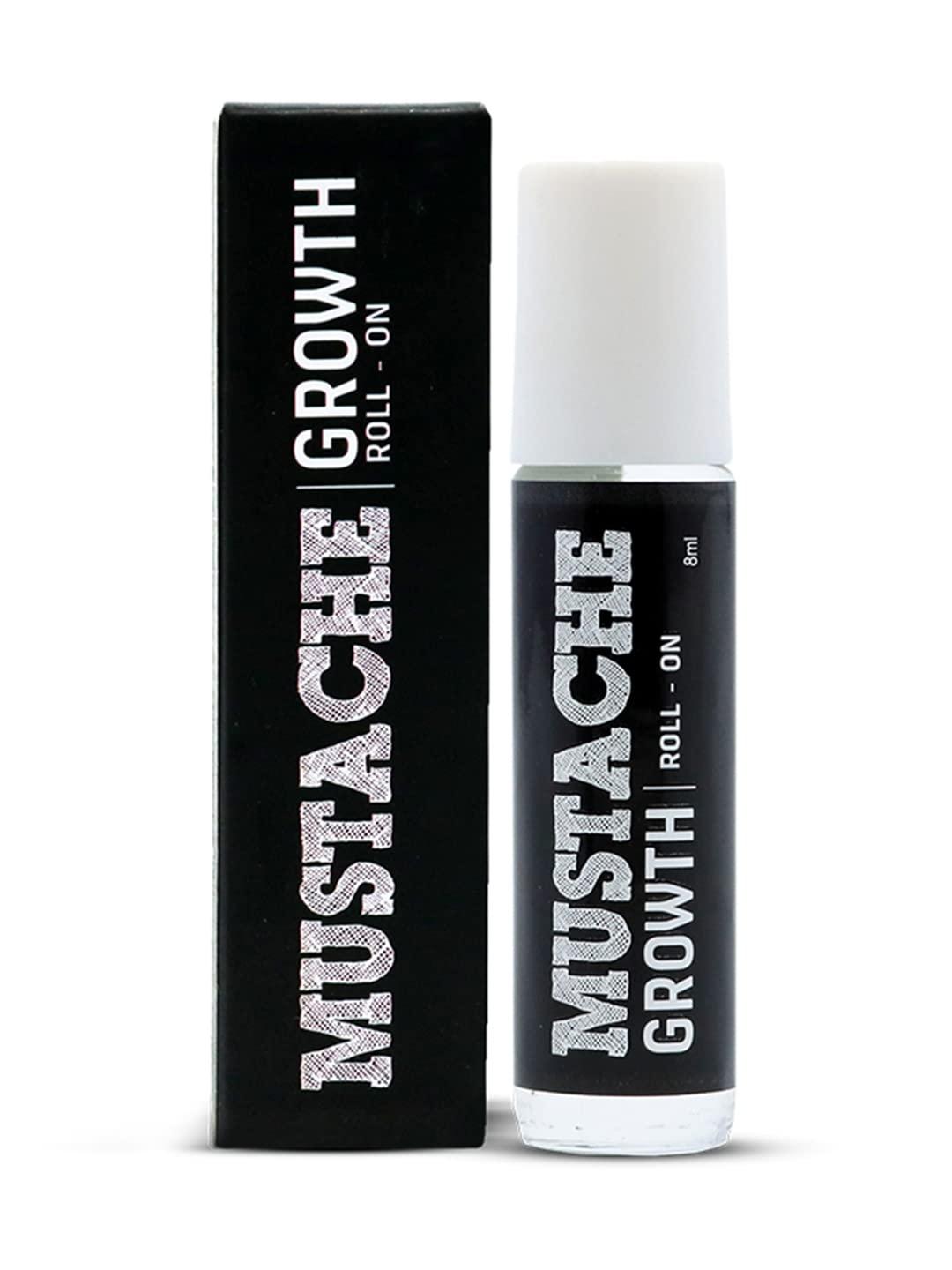 BEARDO Beardo Beard & Mustache Growth Combo | Mustache Growth Roll On 8ml & Beard n Hair Growth Oil 50ml (Set of 2)