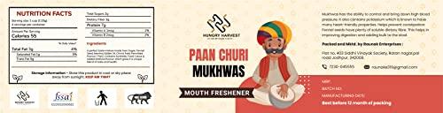 Hungry Harvest Hungry Harvest Paan Churi Mukhwas, [Mouth Freshener, Digestive, After-Meal Snack] [Jar Pack] (300 Grams (Pack of 1 of 300 Grams))