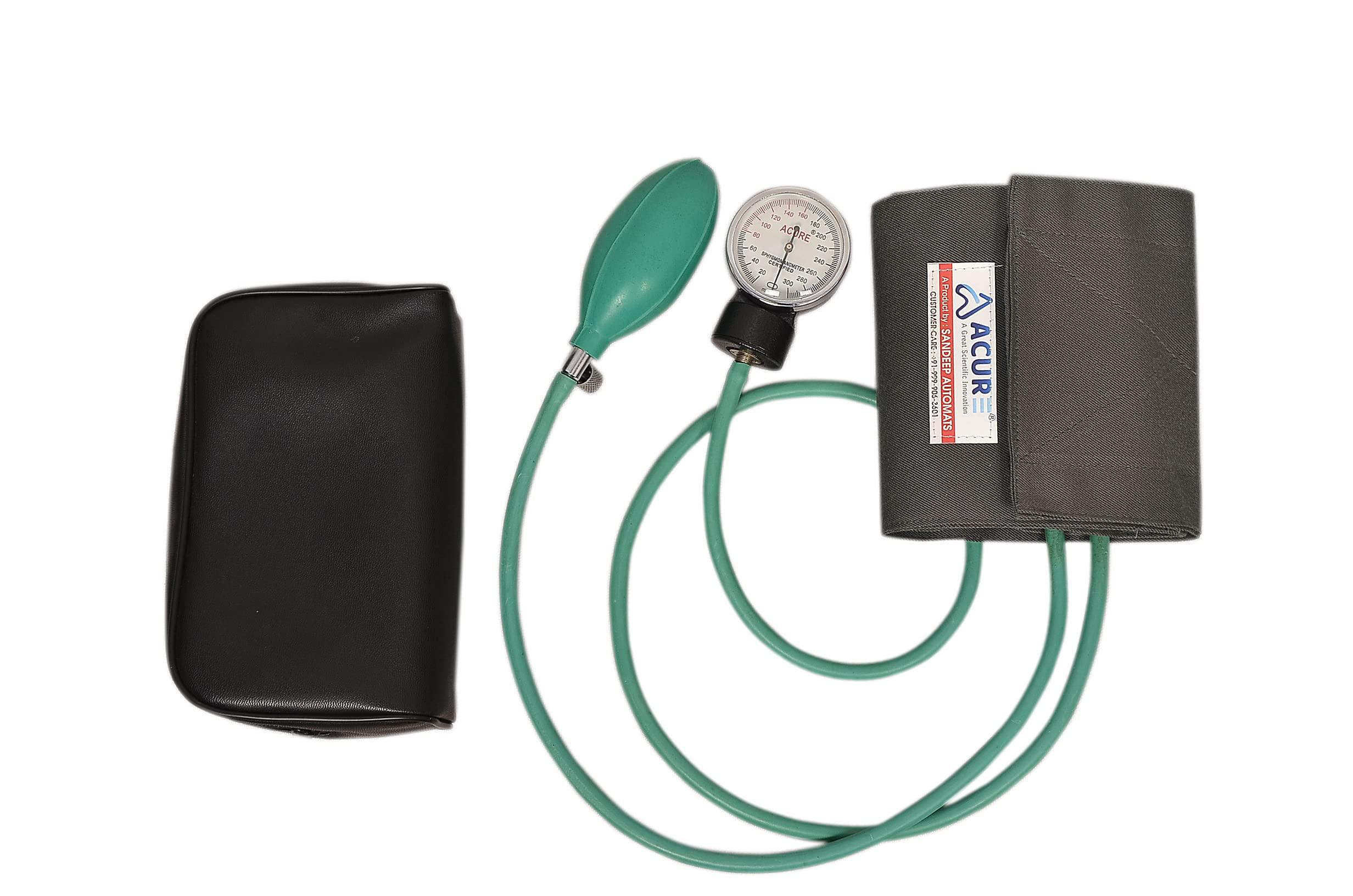Acure ACURE Sphygmomanometer Aneroid Bp Monitor With Cuff And Brass Release Valve
