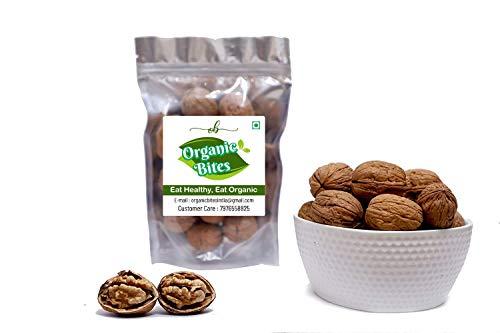 Organic Bites Organic Bites Whole Walnuts (Very Soft Shell) | Shelled Walnuts | Sabut Akhrot -200 gm