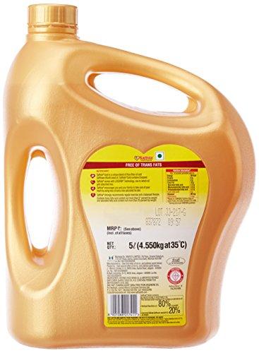 Saffola Saffola Gold Oil, 5L with Free Saffola Gold, 1L