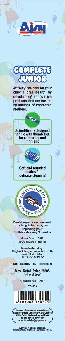 Ajay Ajay Complete Junior Soft (Pack of 3 Pcs)