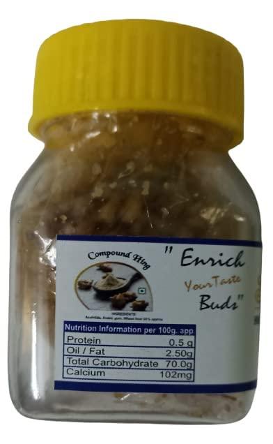 ENTERPRISES SAP Foods Strong Natural Asafoetida Pure Hing Powder | Hand Pounded Kadak Heeng COMBO Pack 25gx3 Powder, Crystal & Paste - Set of 3