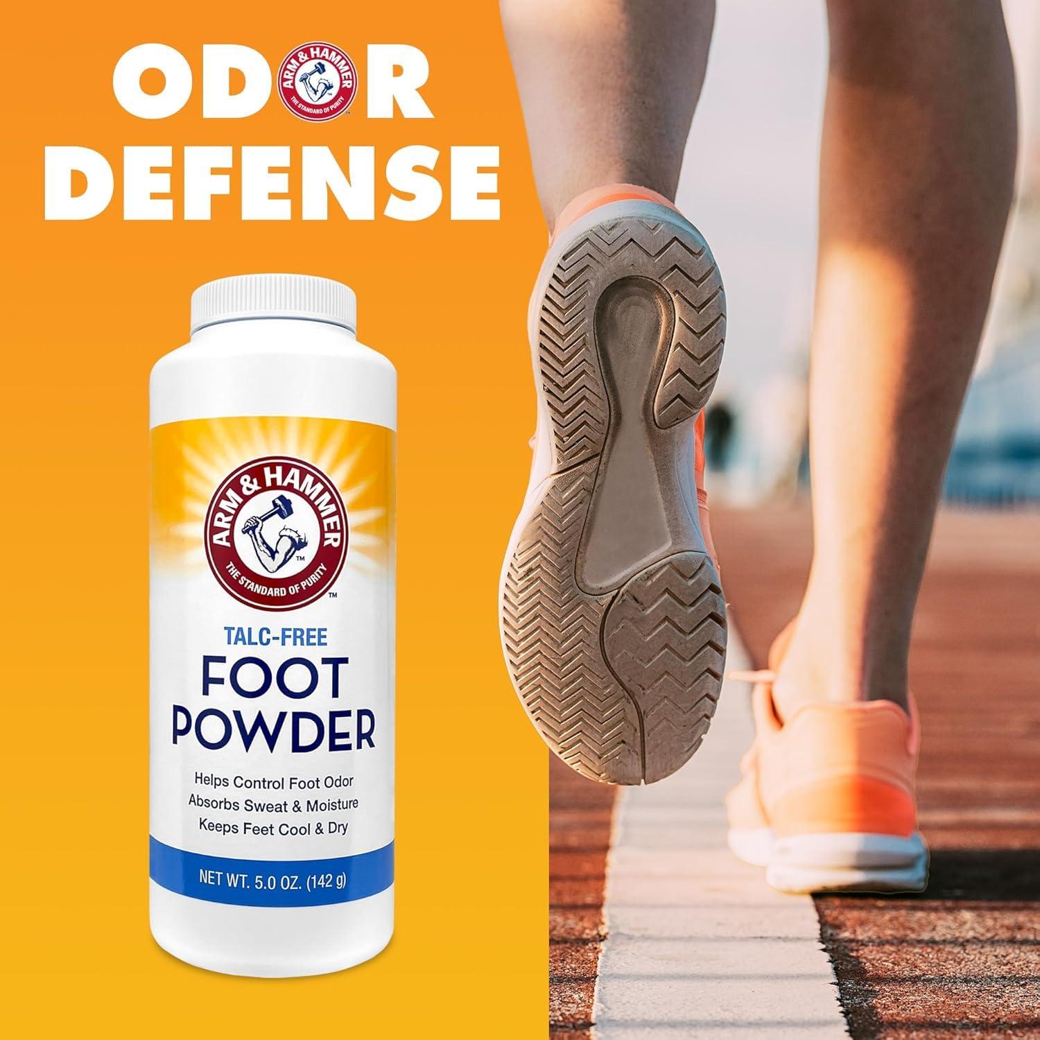 Arm & Hammer Arm & Hammer Talc-Free Foot Powder 5.0 OZ (Pack of 2)