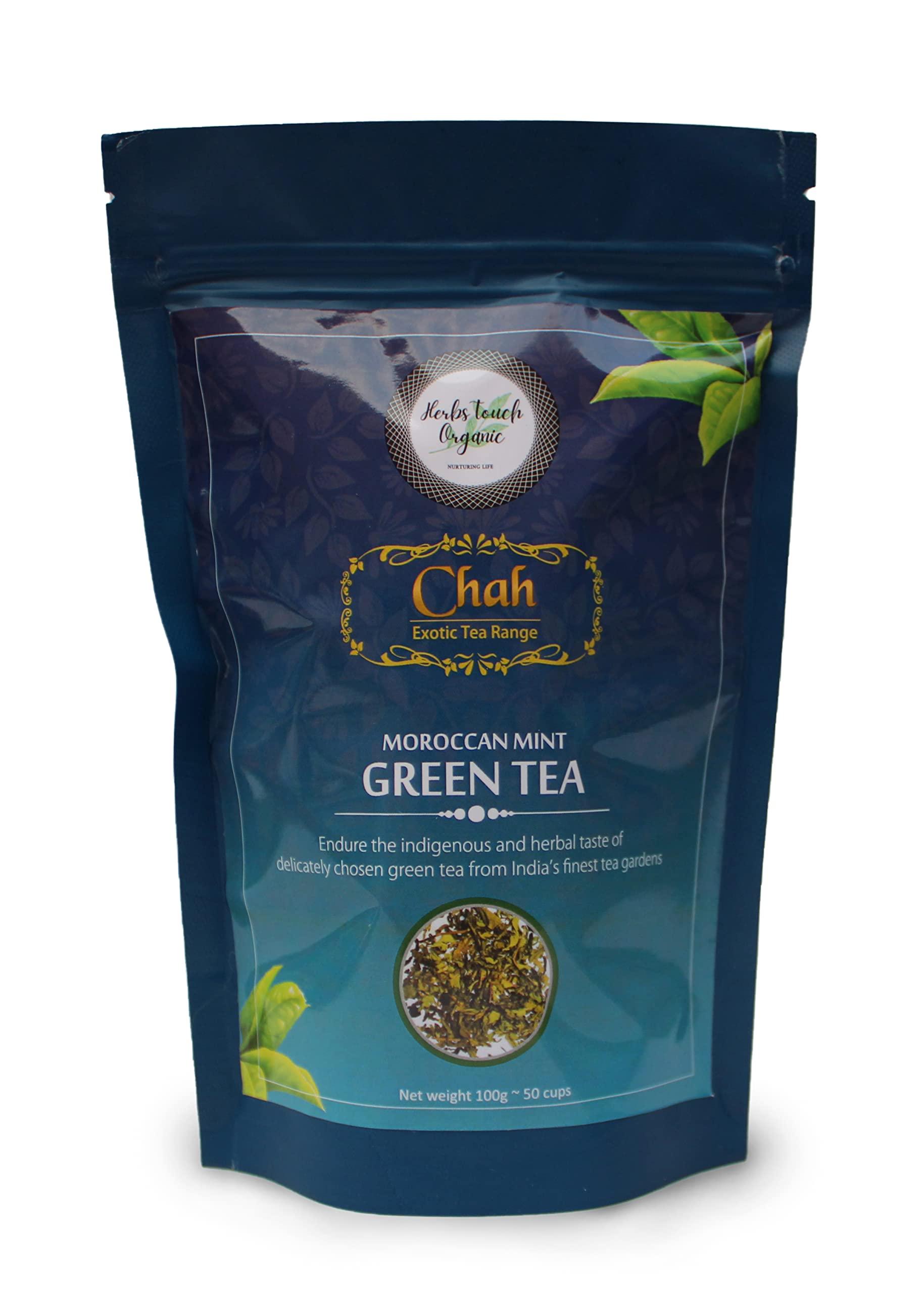 HERBS TOUCH ORGANIC HerbsTouch Organic Premium Green Tea (Moroccan Mint Green Tea)