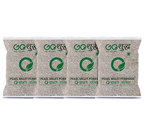 Goshudh-FREEDOM FROM ADULTERATION Goshudh-FREEDOM FROM ADULTERATION Daliya Wheat Porridge (500 G) - Pack of 4 Combo