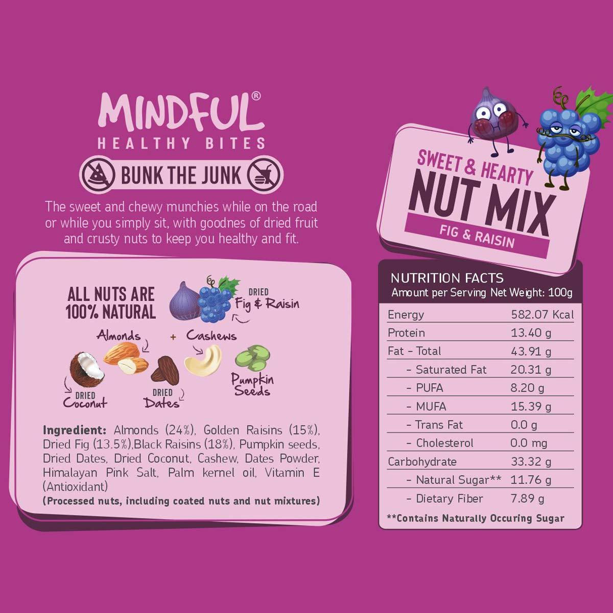 EAT Anytime Eat Anytime Mindful Healthy Trail Mix Combo of Papaya & Pineaple, Fig & Raisin | No Added Sugar & No Preseervatives | Antioxident | Healthy Sanck For Breakfast & Dieat - 200gm(Combo of 2)