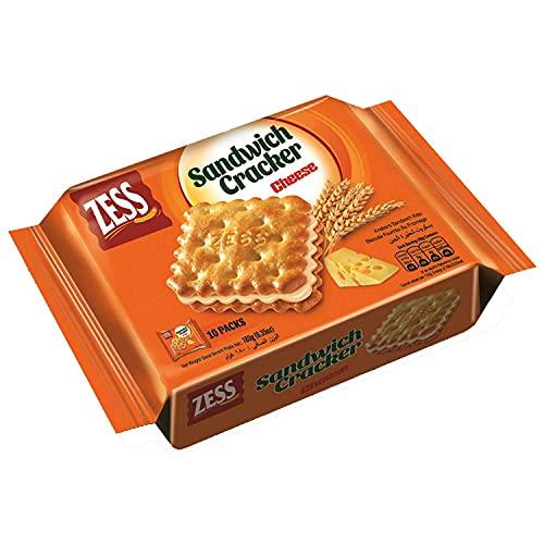 Zess Zess Cheese Sandwich Cracker, 180 g