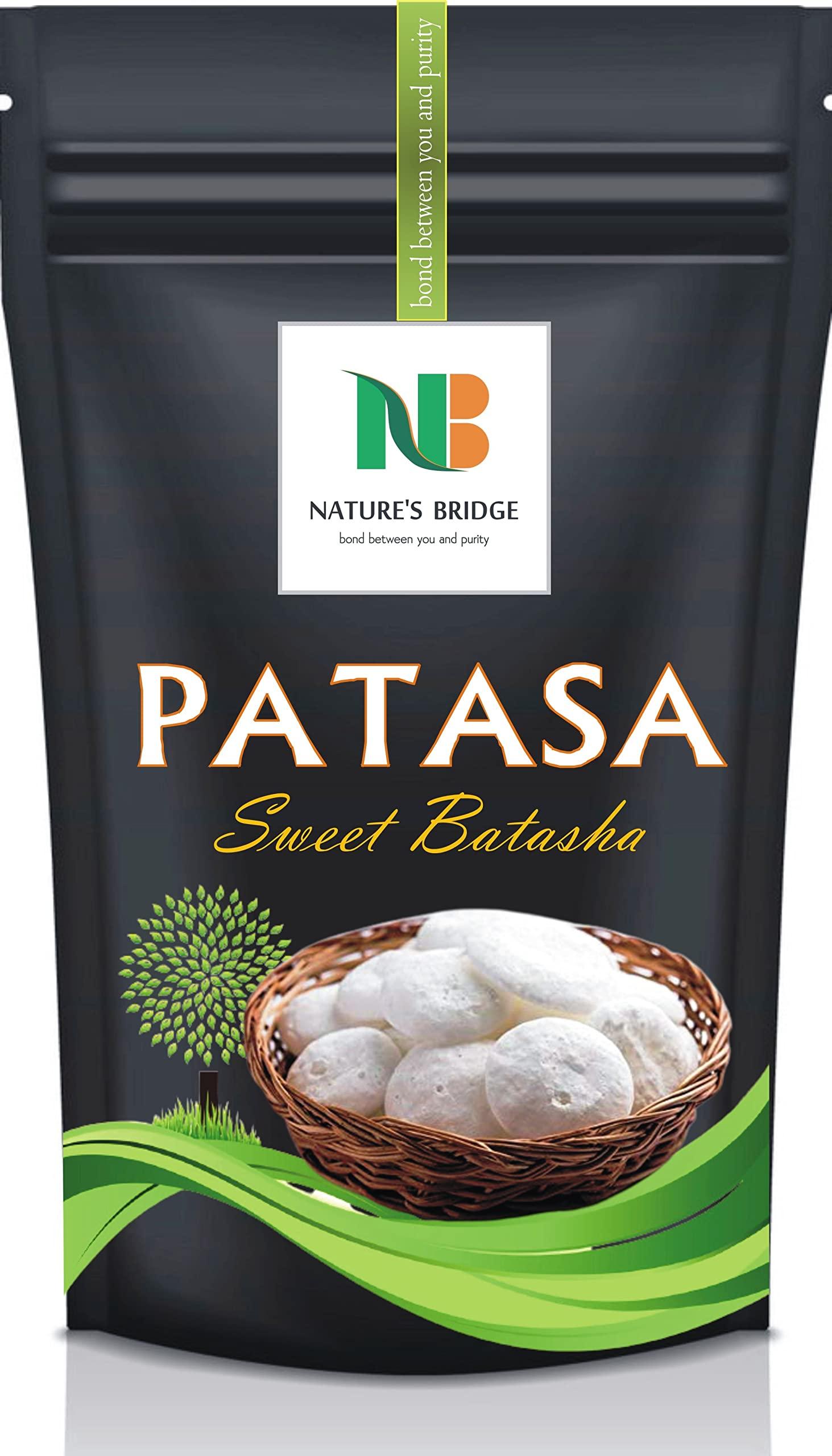 Nature's Bridge Nature's Bridge Patasa I Batasha I Sugar Drop Candy I Batashe (Festive Prasad) - 400 Gm