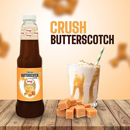 SHREE Guruji Shree Guruji Badam Kesar Dry Fruit Sharbat & Butter Scotch Badam Crush Combo Pack Milk Beverage Refreshing for Summer Syrup Instant Drink (1 Litre)