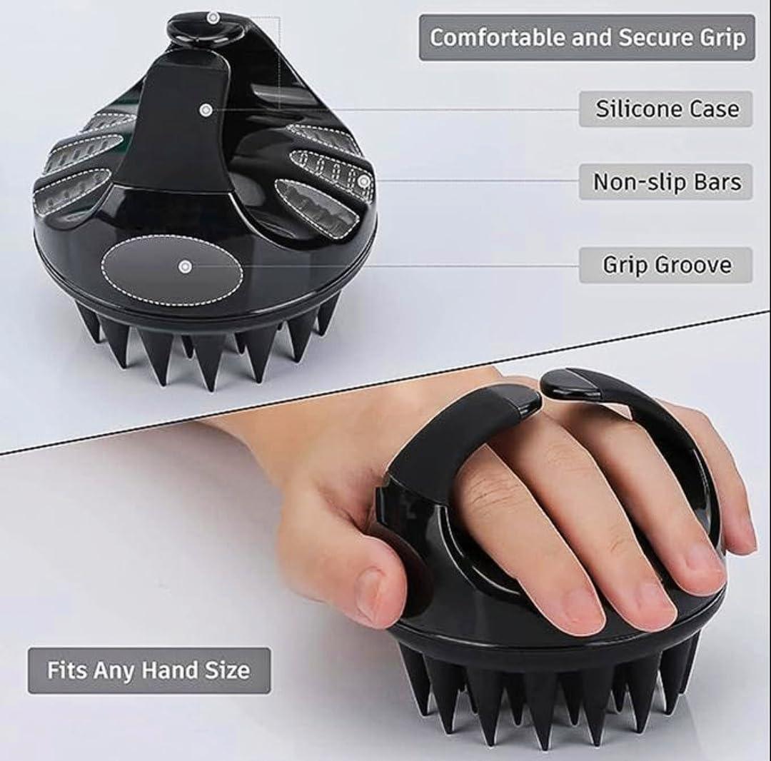 Generic Hair Scalp Massager for Hair Growth, Black