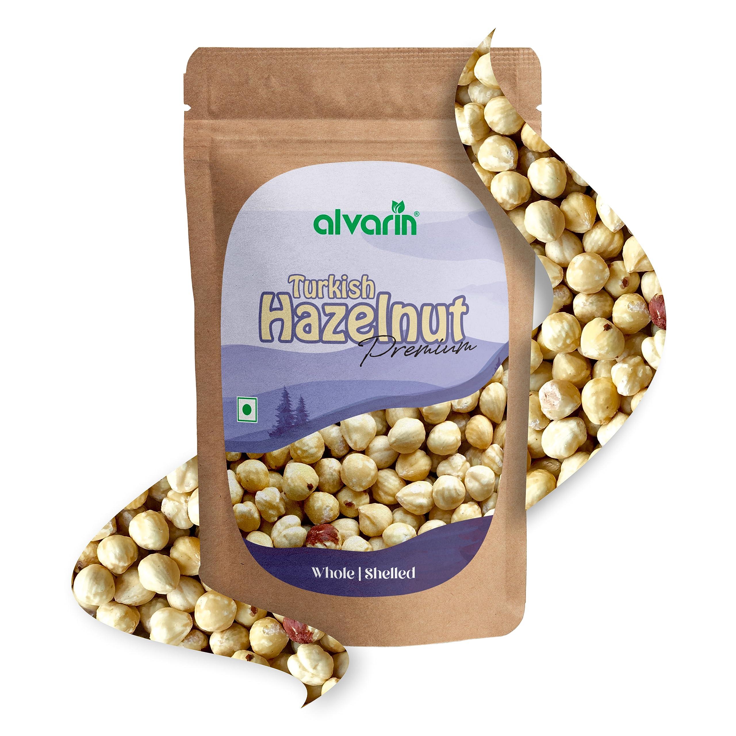 ALVARIN ALVARIN® - Turkish Hazelnut - 100g / 3.5oz | Imported Nuts | Rich in Nutrients | Jumbo Sized | Exotic Nuts