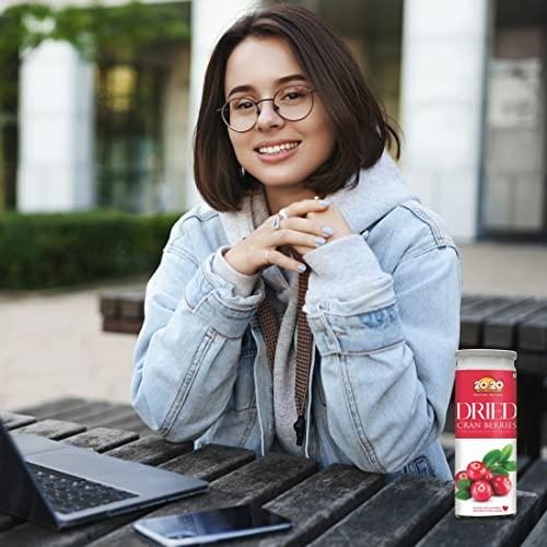 20-20 DRY FRUITS 20-20 Dry Fruits Dried Cranberries - High in antioxidants - Gluten Free & Vegan Dried Berries -200 g