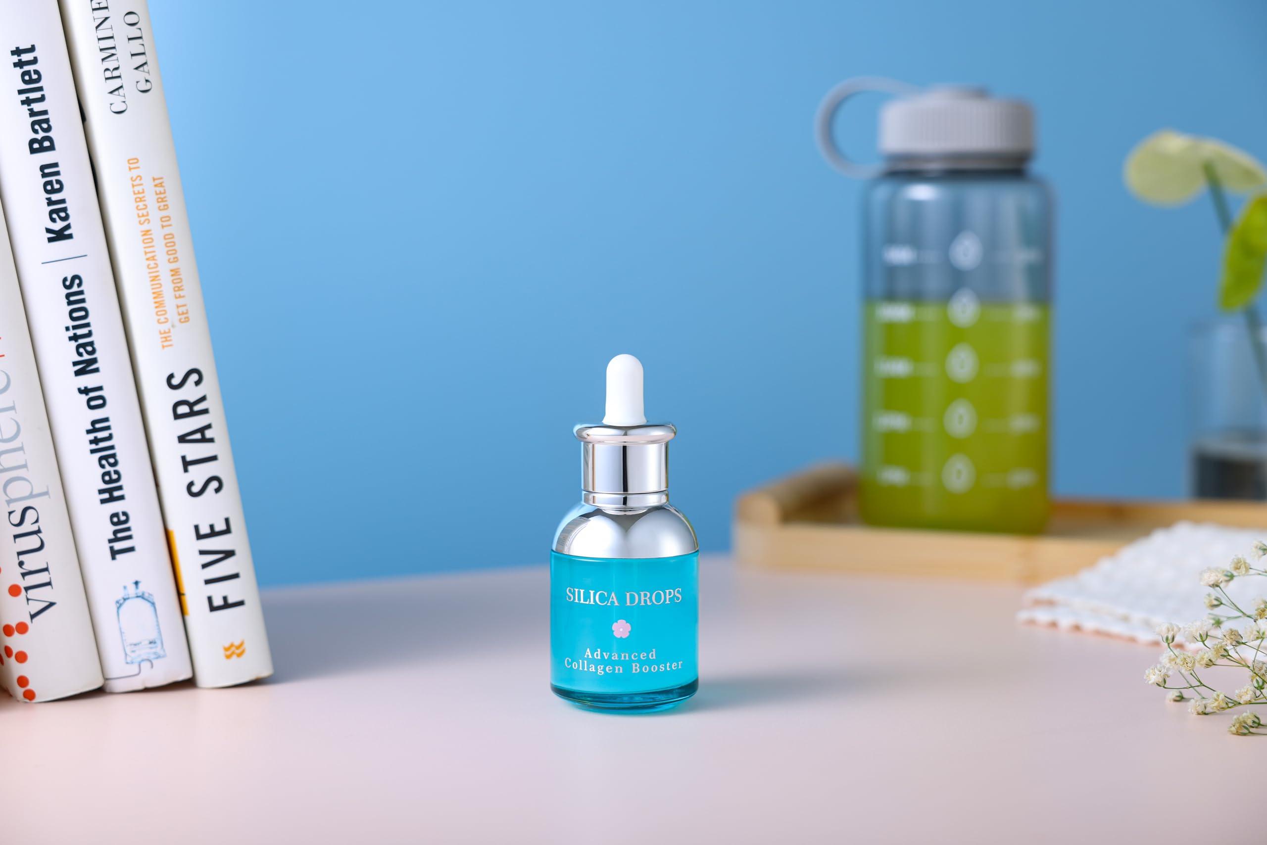 Hi Life Hi Life Silica 600 Drops - First time in India, Advanced Collagen Booster for Men & Women | Supports Glowing Skin, Lustrous Hair, Strong Nails, Immune System, Bones & Strong Joints, Maximum Absorption, Connective Tissues, Aids in Anti-ageing, Easy to