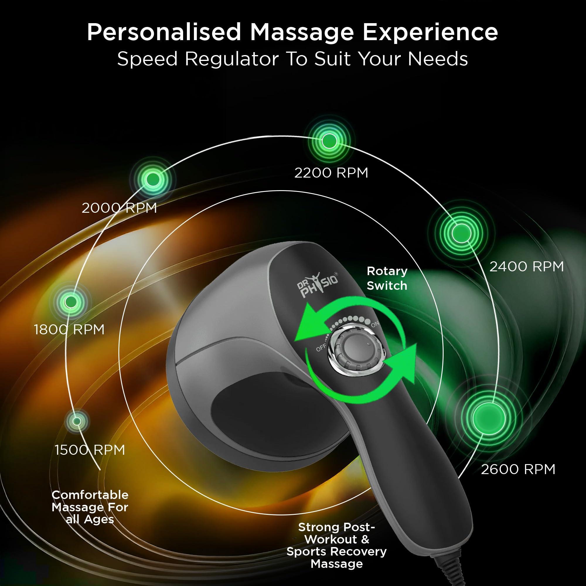 Dr Physio Dr Physio (USA) Electric Full Body Massager Machine for Pain Relief of Back, Leg and Foot- 1021