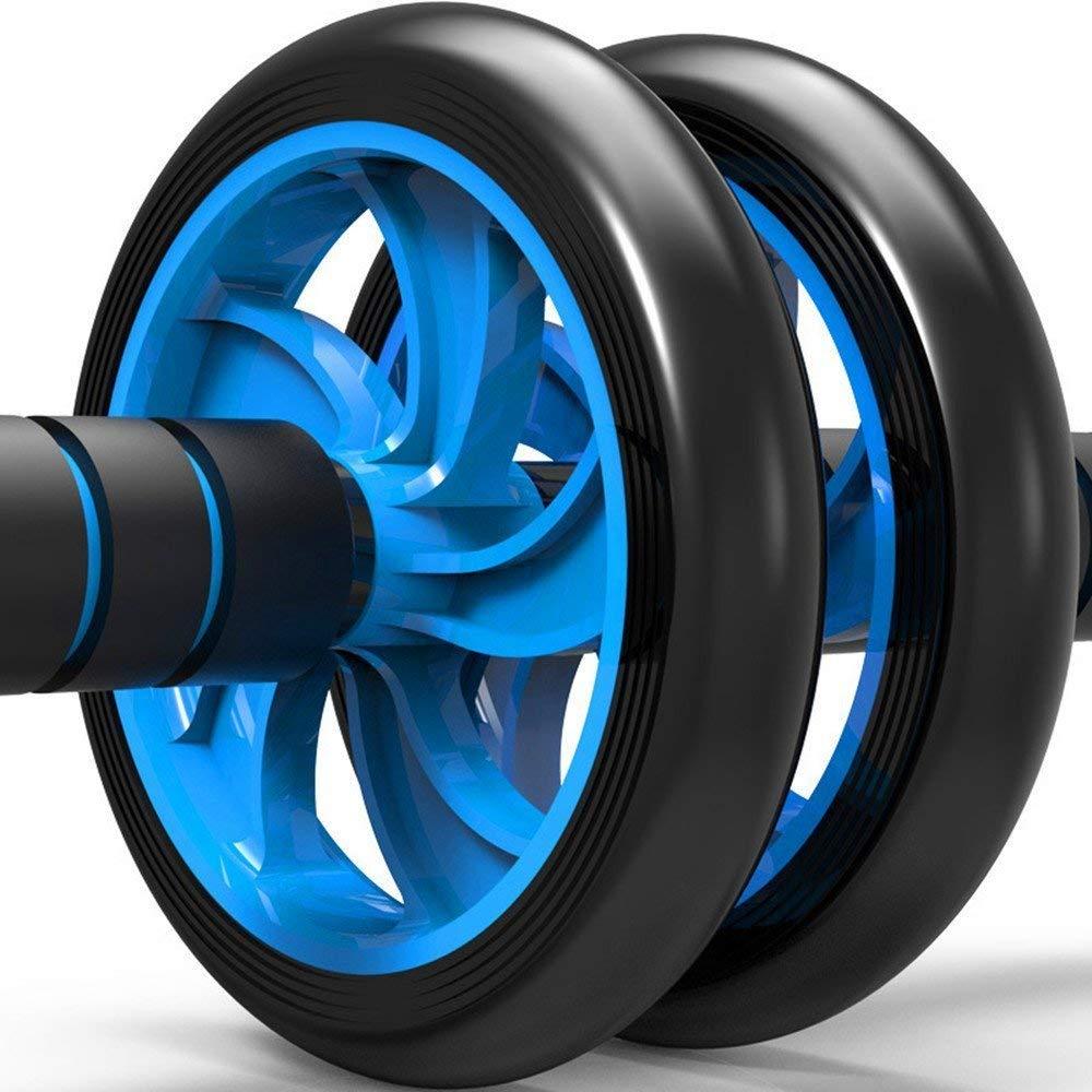 CPEX CPEX Portable 2 Wheel Comfortable Non-Slip Steel/Plastic Handles Abdominal Exercise Roller Exercise Tool Fitness Equipment with Pad