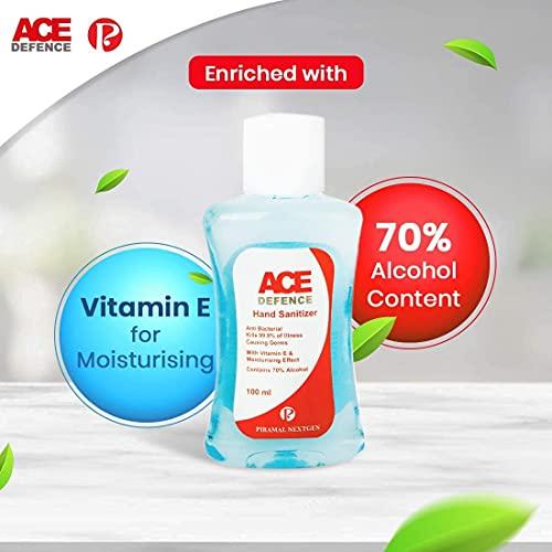 Piramal Fabrics Piramal Fabrics Nextgen- Ace Defence Liquid Hand Sanitiser - 50ml (Pack of 6)