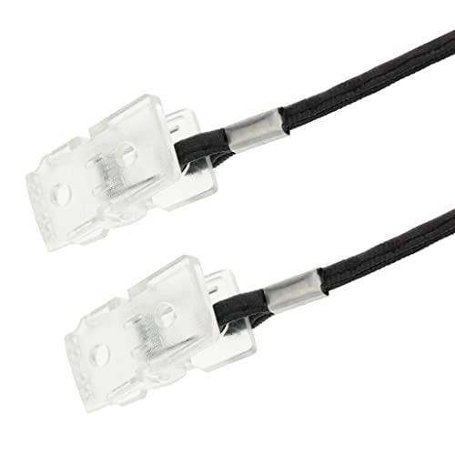 arythe arythe 4 Pieces Napkin Clip Lanyard Bib Holder Neck Chain for Elderly Adults Black