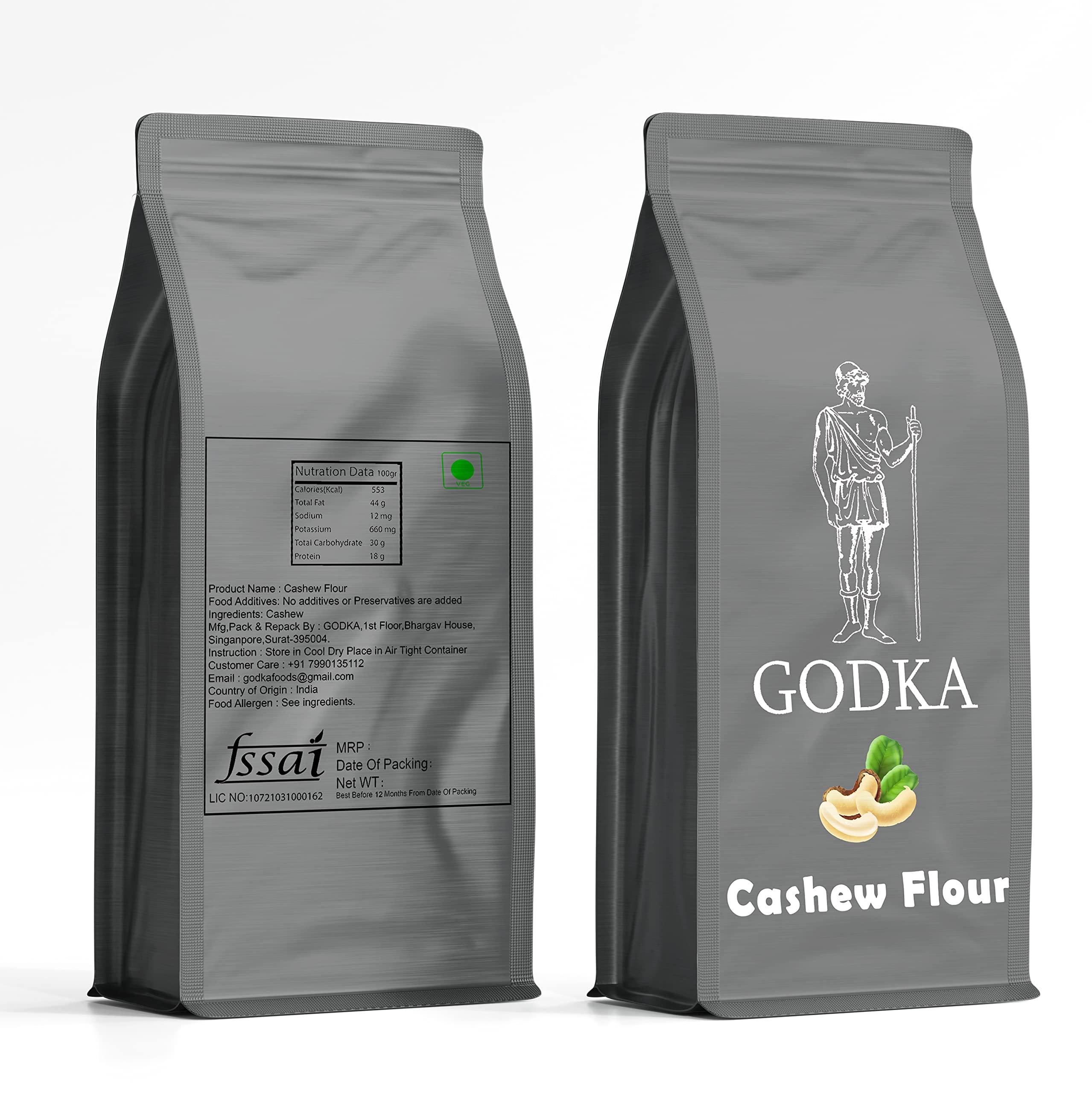 GODKA Godka™ Cahsew Nut Flour/Cashew Nut Powder,500 g