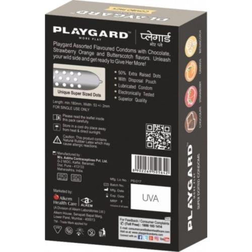 Playgard PLAYGARD More Play Combo of Super Dotted Condoms (Pack of 10 Condoms x 02 Boxes = Total 20 Condoms)